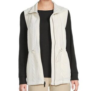 Kinesis Women’s Two Way Zip Front Sleeveless Quilted Vest